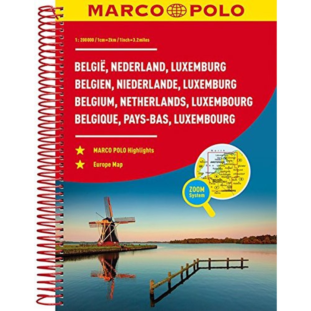 Benelux Atlas Marco Polo Spiral